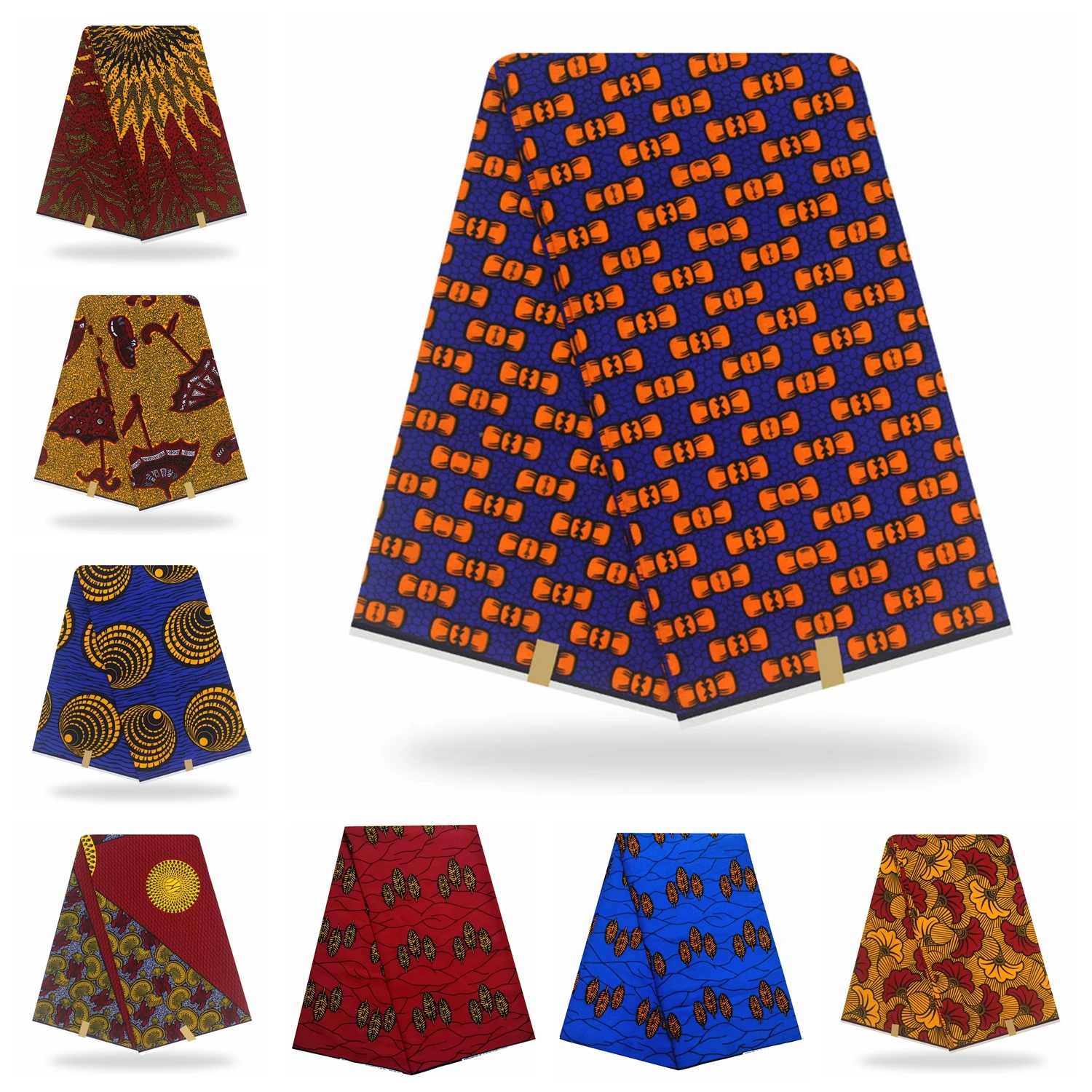 Хлопок настоящий воск Новое поступление 6 ярдов Анкара голландский батик в африканском стиле восковой печати ткань Горячая африканская Анкара Tissus ткань