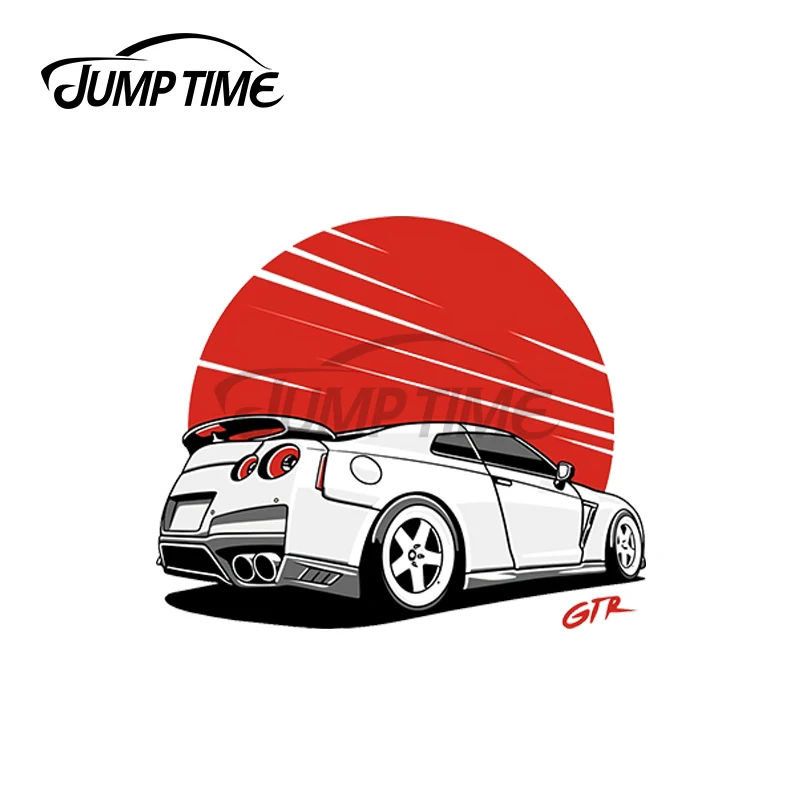 Tuta 13X9.8Cm Per Skyline Vintage Jdm Gtr Impermeabile Moto Auto Decalcomanie Paraurti Adesivi Per Finestre Frigorifero Impermeabile