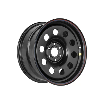 

Disc reinforced Nissan Navara D40 3.0TD steel Black 6x114,3 8xR17 D66 ET + 25