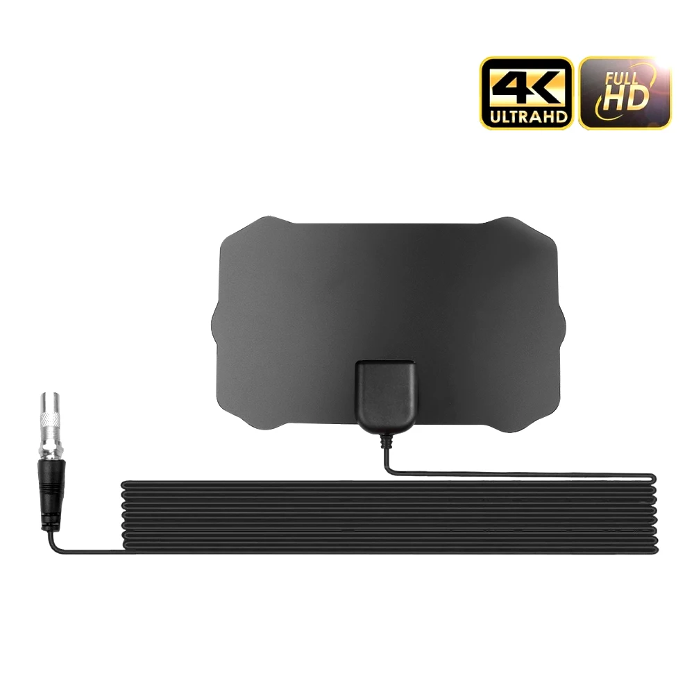 New 8K/4K Digital TV Antenna Amplifier Square Shield Antenna for Caravan,Boat,Car,Bedroom etc 400 Mile HDTV Box Receiver Booster shield tv pro