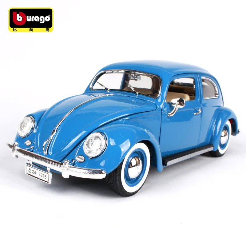 

Bimeigao 1955 Beetle Model Alloy Retro Car Model Classic Car Model che bai jian