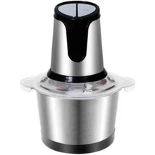Stainless Steel Eu Plug Meat Grinder Cooking Machine Chopper Electric Automatic Cutting Machine Household Grinder Food Processin