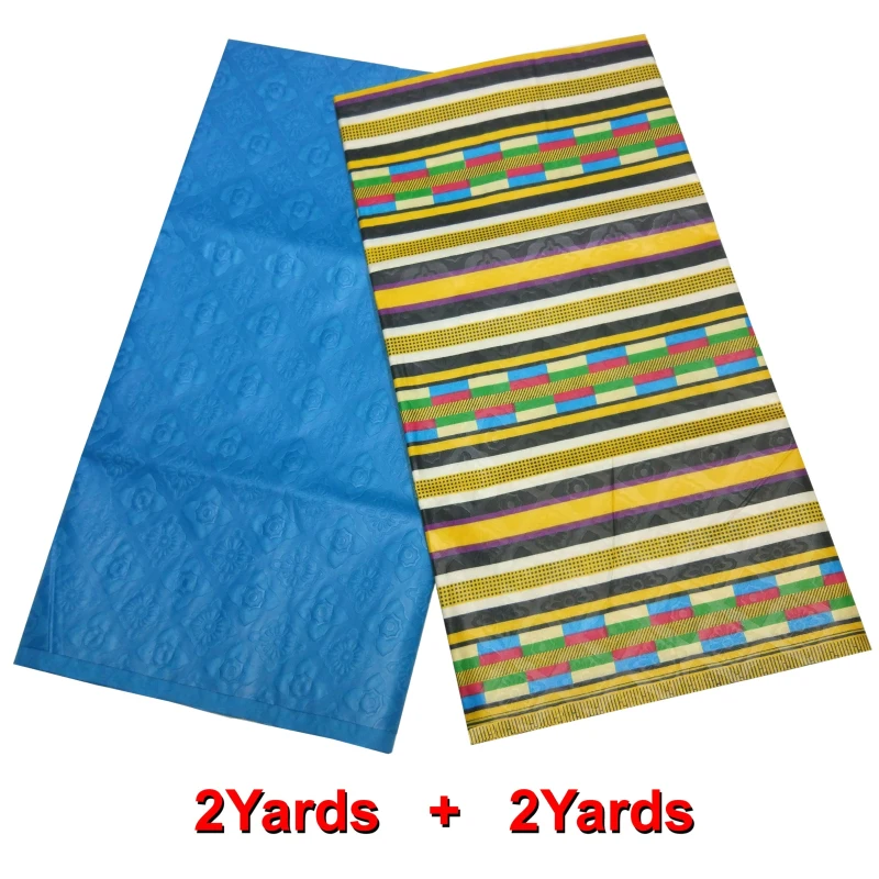 Анкара ткань из жаккардовой парчи африканская вощеная ткань печать tissu воск гхановый воск печать ткань высокого качества 4 ярда