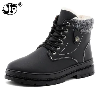 

2019 Winter Fur Warm Male Boots for Men Casual Shoes Work Adult Quality Walking Rubber Brand Safety Footwear Sneakers fgb78