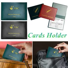 2 estilos 4 cores cartões titular impermeável de alta qualidade pvc filme macio couro do plutônio 4x 3 Polegada cartão protetor sacos de armazenamento de negócios