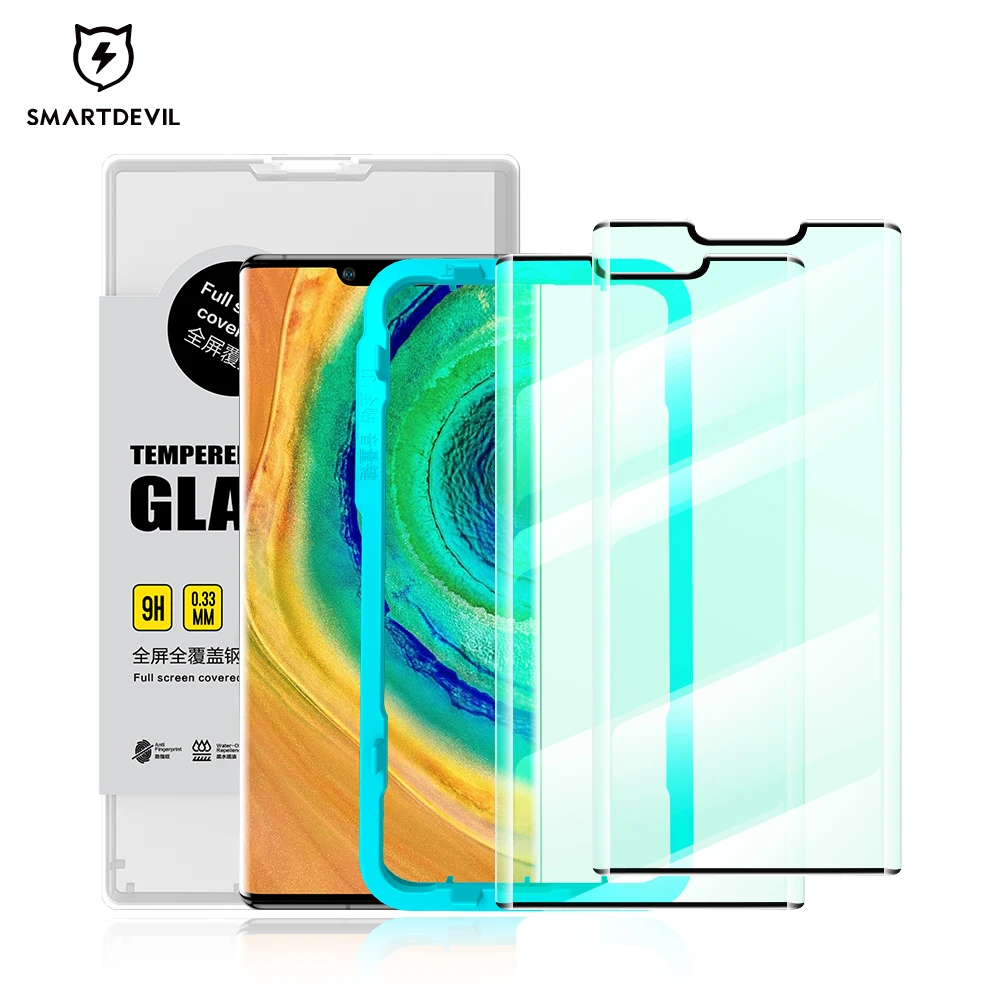 SmartDevil Green Light Screen Protector For HUAWEI Mate 30 40 Pro Plus Eye Protection Tempered Glass For HUAWEI P30 P40 Pro Plus