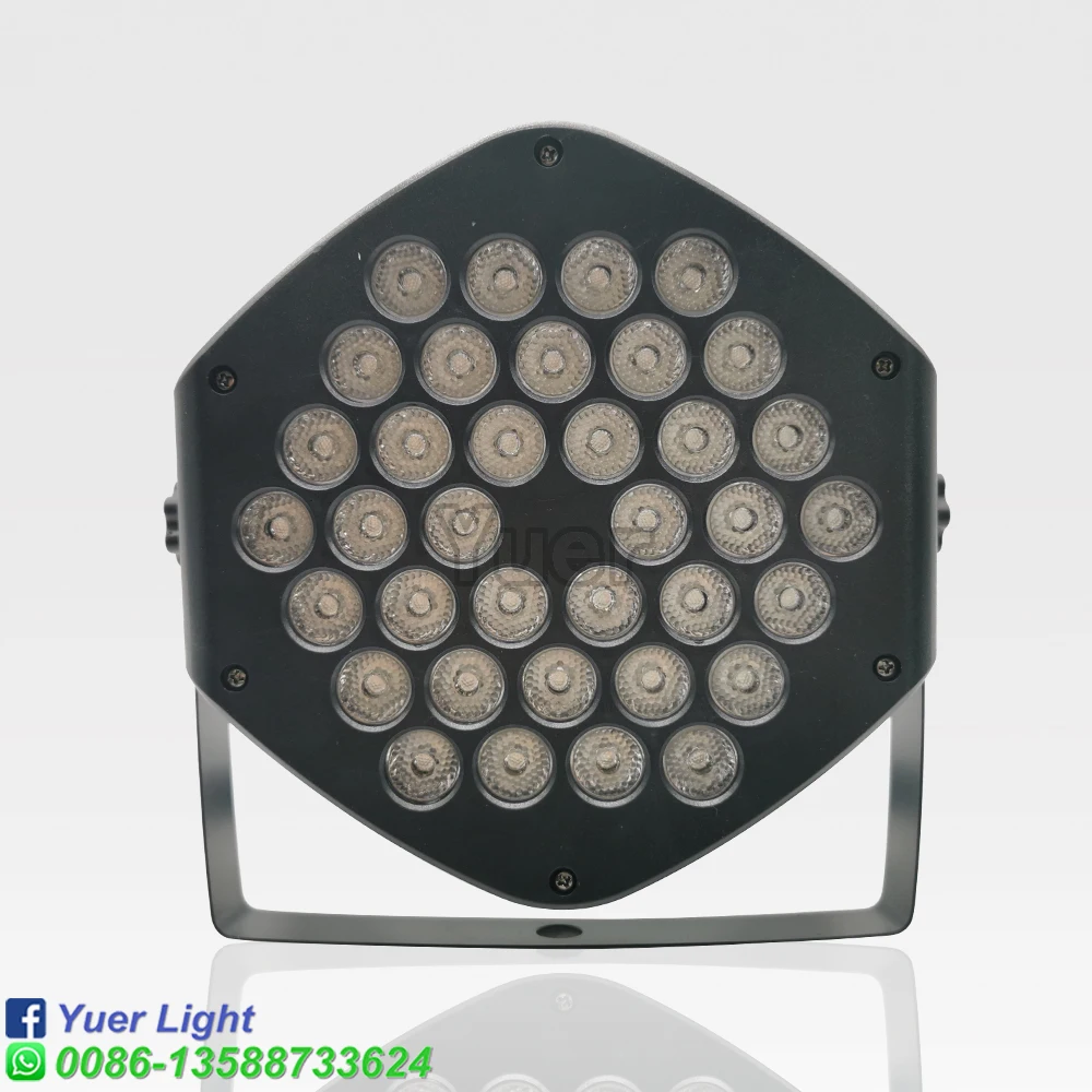 Светодиодный мини светильник RGB 3 в 1 36x3 Вт сценический для дискотеки оборудование