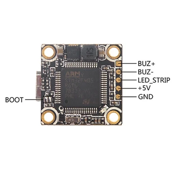 

Teenyf4 Pro Flight Control Integrated Osd Buck-Boost Module Indoor Brushless Through Machine 1-2S Power Supply