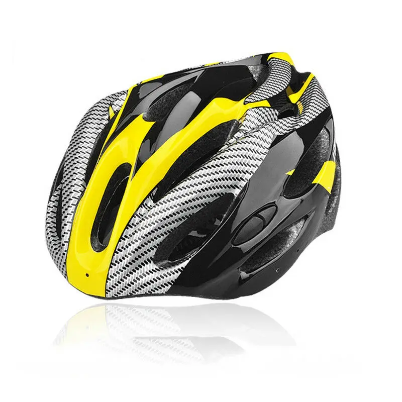 Унисекс популярный велосипед езда на велосипеде защитный шлем интегрированный литье велосипедный защитный шлем внешняя оболочка с головным покрытием - Цвет: 3