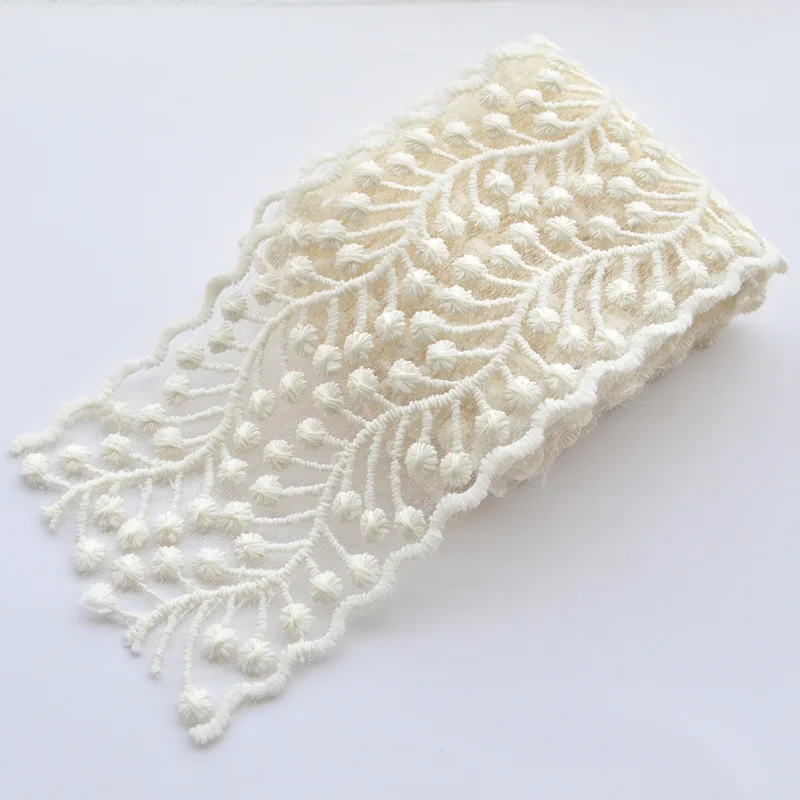Lace Trim Ribbon 1yard 65/75mm Embroidery Ribbons Webbing Decor DIY Craft Gift Packing Sewing Supplies lace ribbon lace sewing supplies lace sewing accessories lace decoration lace accessories lace garment accessories