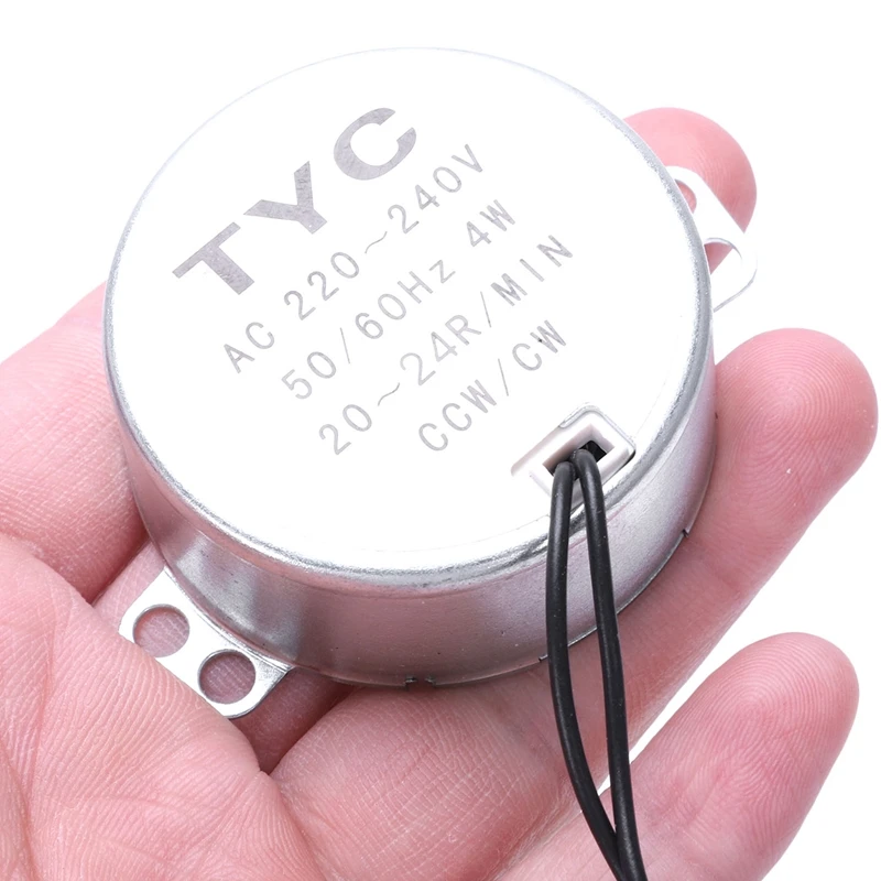 TYC50 Two Way Controlled AC Synchronous Motor 220V 25RPM 4W CCW / CW