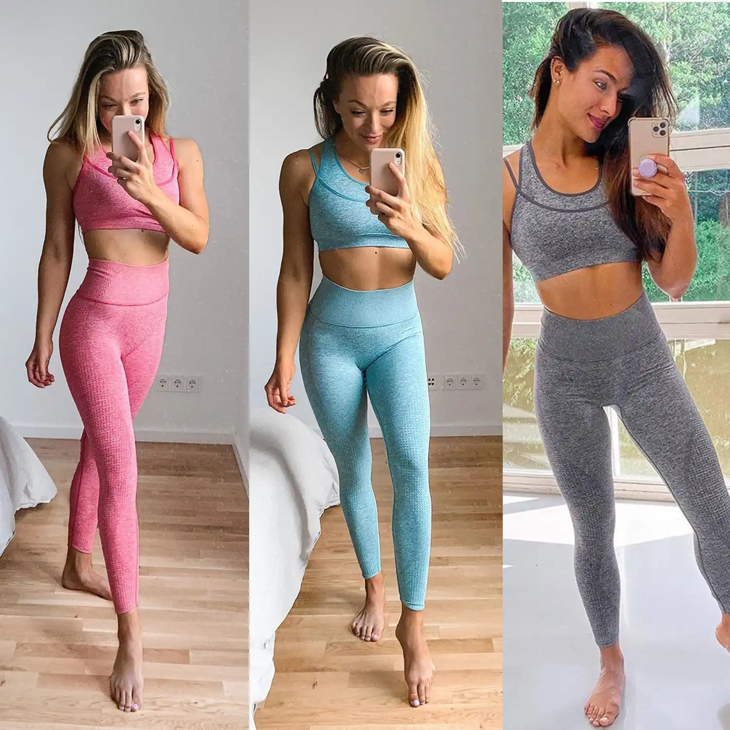 Shark Knit Gym Europe America Zipper Seamless Yoga Fitness Fake Two Piece Set Girl Workout Clothes For Women Gym Clothing Yoga Sets Aliexpress