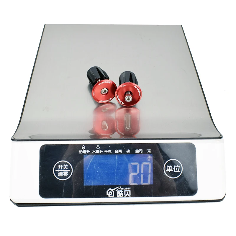 Bike Handle Grips 1 pair Aluminium Alloy MTB Handlebar End Cap Plugs Caps For Bicycle Accessories