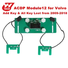 Yanhua Mini ACDP Module12 для Volvo Key Поддержка программирования добавить ключ и все Утерянные ключи от 2009