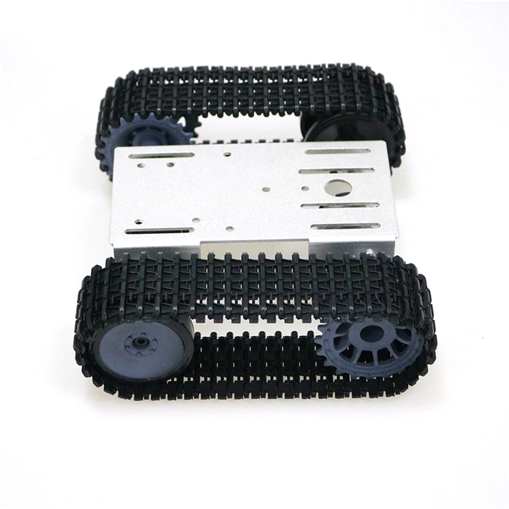 Мини T10 умный танк, машина шасси гусеничный робот Платформа для Arduino гусеничный шасси DIY Kit