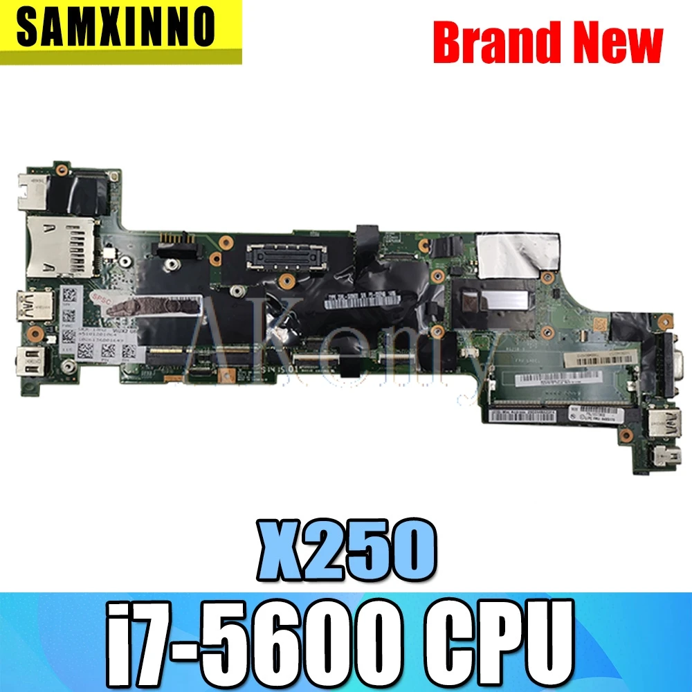 For Lenovo Thinkpad X250 Notebook Motherboard VIUX1 NM-A091 CPU i7 5600U 100% test work FRU 00HT376 00HT383 00HT372 00HT387 | Компьютеры и