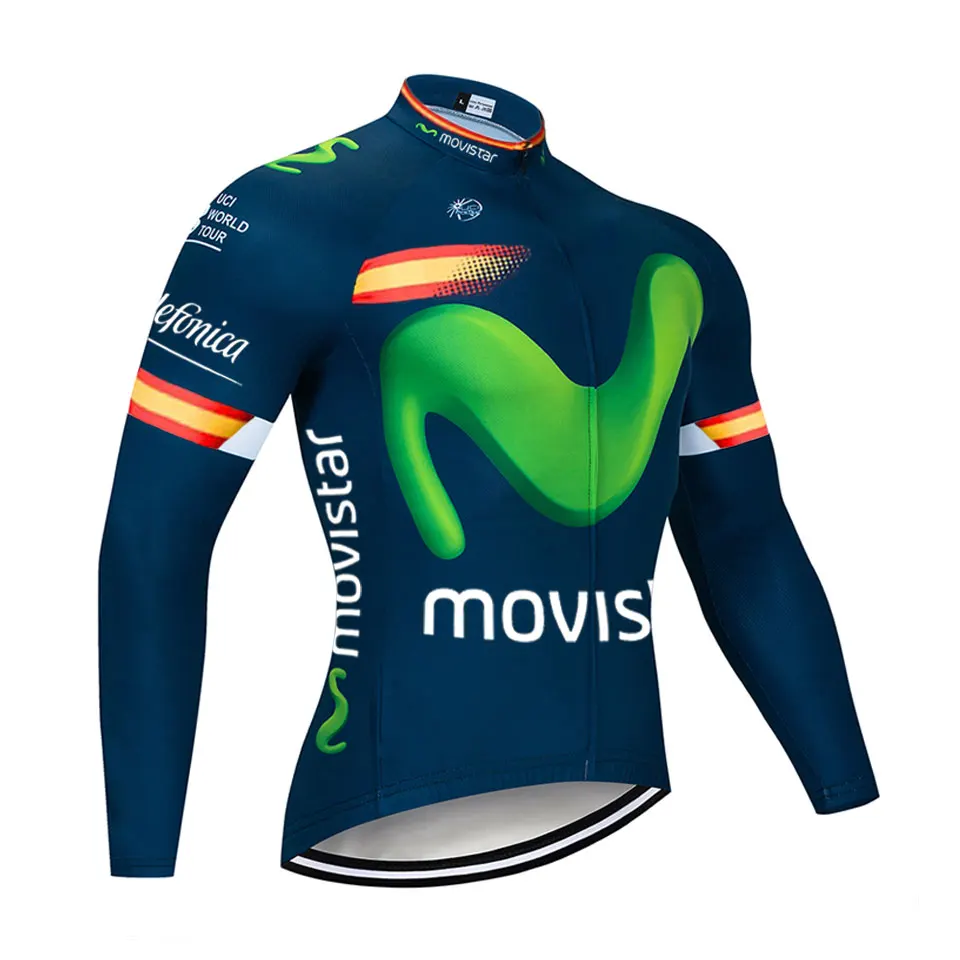 MOVISTAR, одежда на весну и осень, куртка для велоспорта на заказ, комплект одежды для велоспорта, костюм из Джерси, одежда для велоспорта, мужская форма, штаны - Цвет: 11
