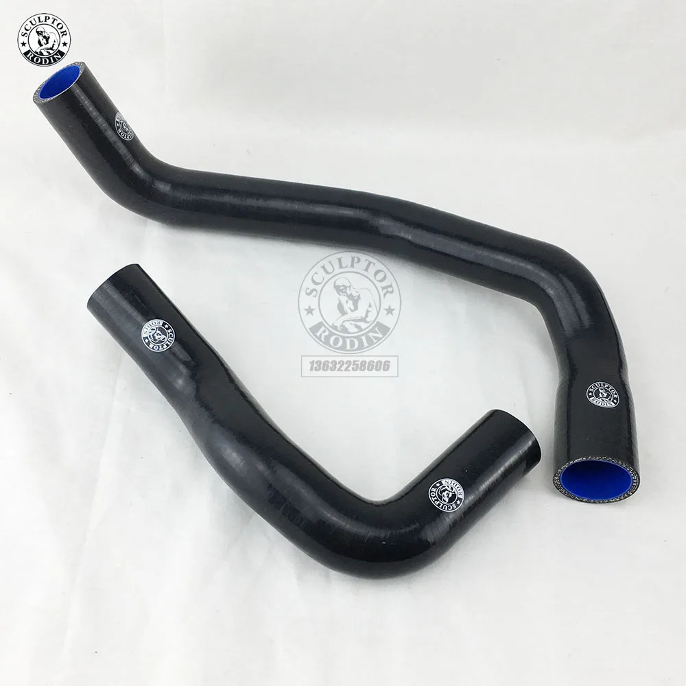 Силиконовый шланг радиатора для NISSAN SKYLINE GTS ECR33 R33 GTS25T RB25DET 93-98(2 шт) красный/синий/черный