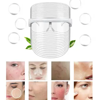 

3 Colors LED Light Therapy Face Mask Photon Instrument Anti-aging Anti Acne Wrinkle Removal Skin Tighten Beatuy SPA Treatment
