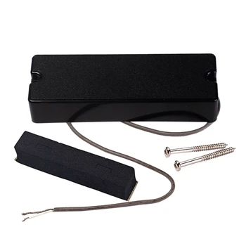 

Sealed Bass Pickup Dual Coil Humbucker Ceramic Fit 6 Strings Bass Pickup Replacement