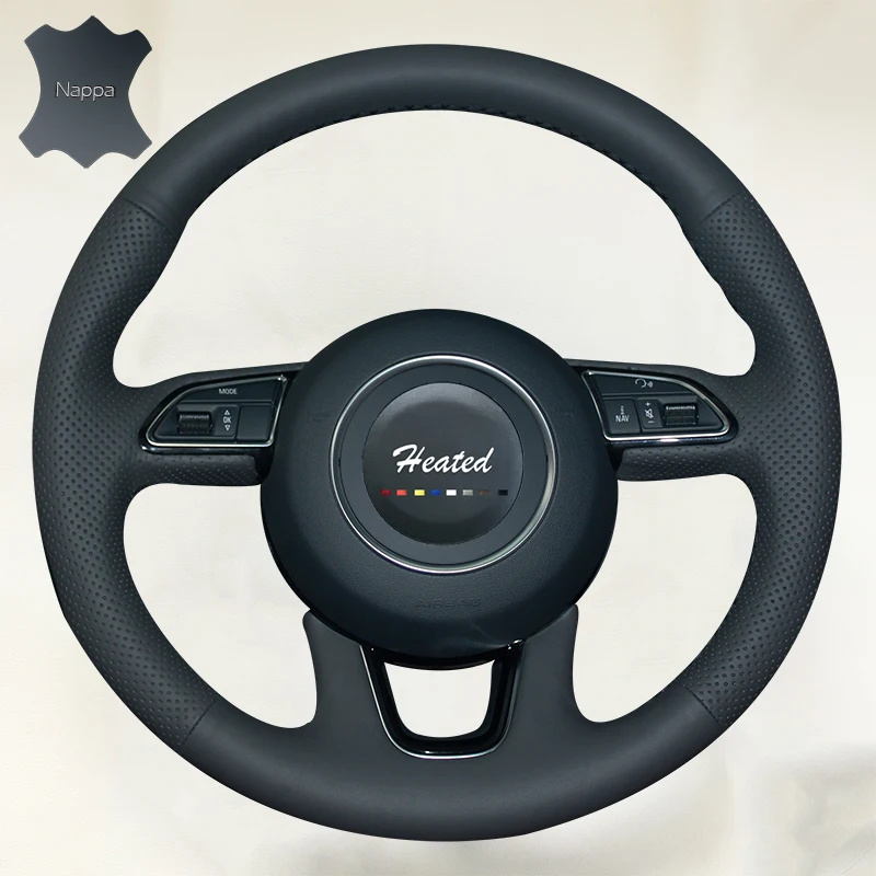 Car wheel steering cover for 2013 2014 2015 Audi Q3 Q5 capa para