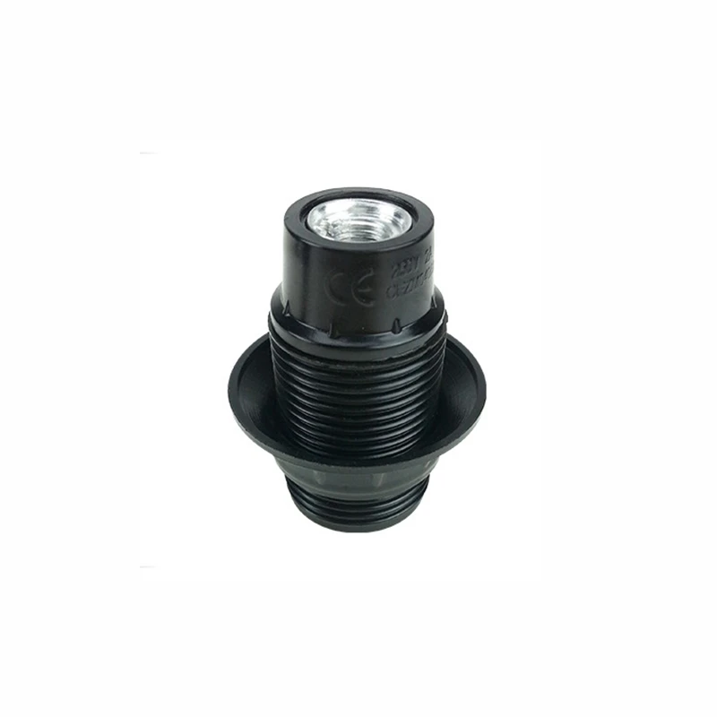 10pc E14 LS0005 Black Aluminum Cover Screw Lamp Bases Fit for E14 Screw Bulb Screw Energy Saving Lamps Various Lighting Fixtures led interior car lights for hyundai santa fe dm room dome map reading foot door lamp error free 10pc