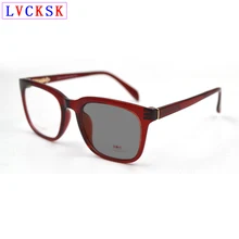 Женские модные квадратные Ретро TR90 фотохромные очки для чтения, мужские дорожные очки для вождения, очки для дальнозоркости, солнцезащитные очки N5