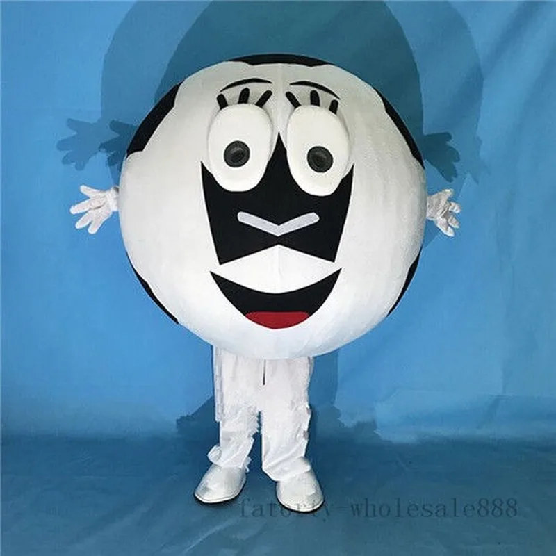 

New Advertising Football Deluxe Club Mascot Costume Suits Party Game Dress Outfits Clothing Event Unisex Cartoon Apparel Cosplay
