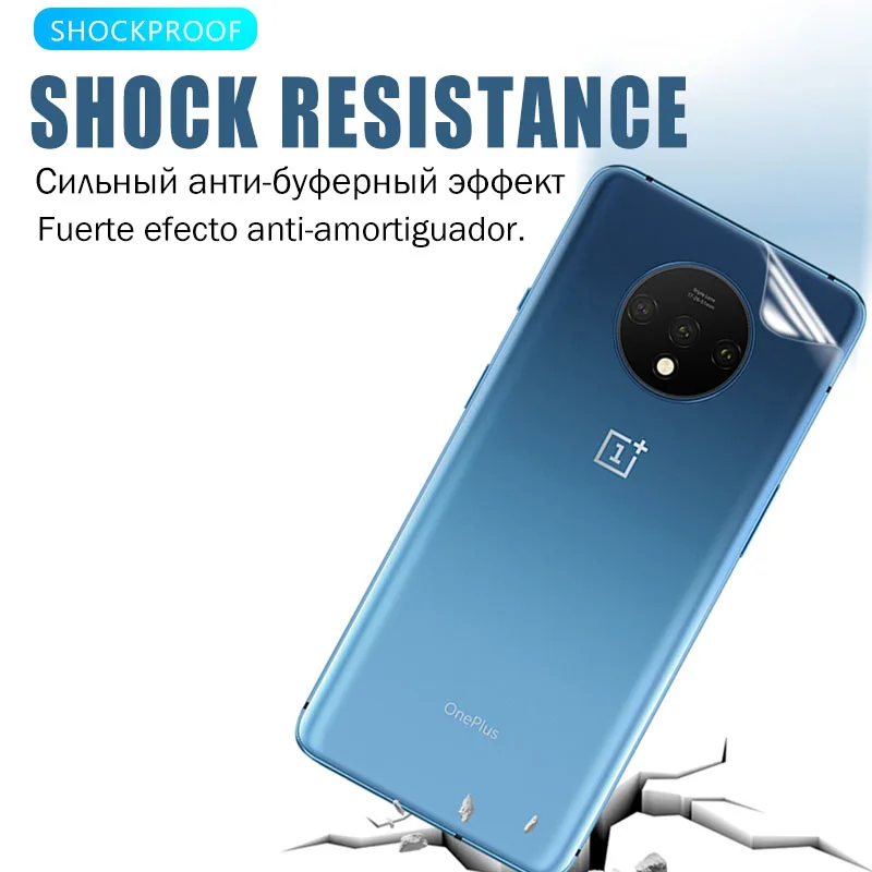 30D полное покрытие Гидрогелевая задняя пленка для Oneplus 7 Pro Защита экрана 7T 6 6T