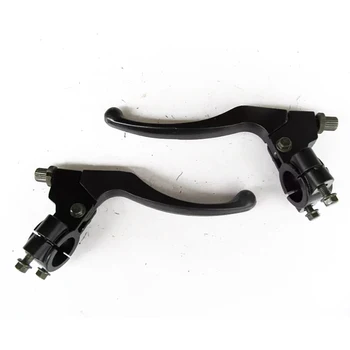 

Black Clutch Brake Lever Motorcycle Off-Road Pair 2pcs XR80 CRF80 XR100 For Honda Dirt Bike Motor 7/8''