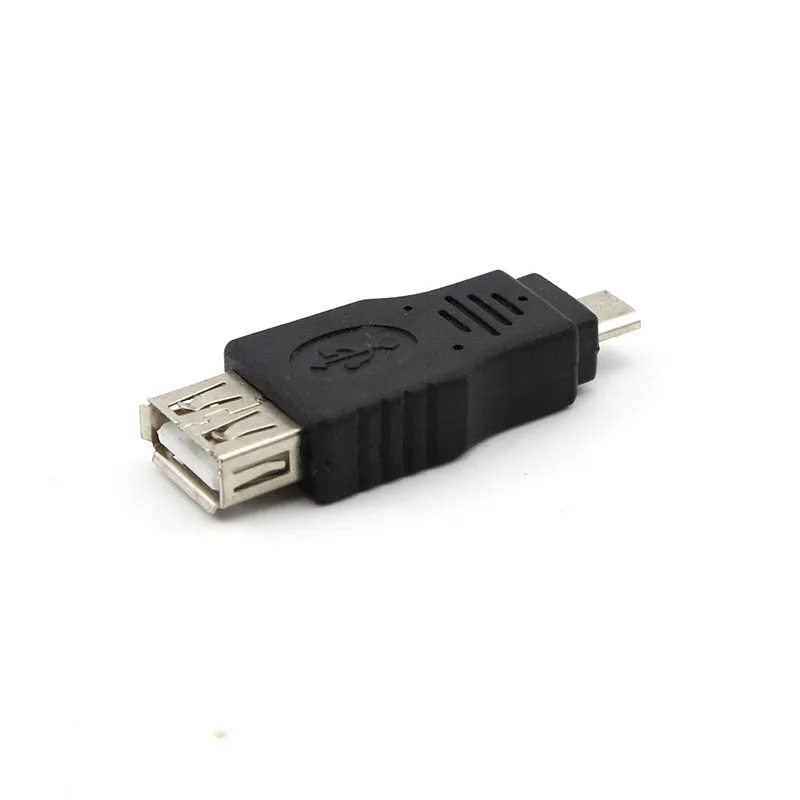 Адаптер USB для Micro Male конверсионный Разъем 2 0 ПК легкий мини размер черный|micro usb to