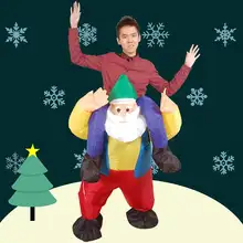 Рождественская одежда для косплея Санта Клауса, одежда для костюмированной вечеринки, вечерние игрушки на Рождество/Хэллоуин