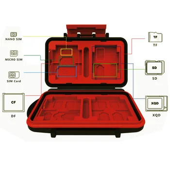 

Memory Card Case Box Storage Holder SD Micro SD SDHC SDXC CF Hard Bag Waterproof