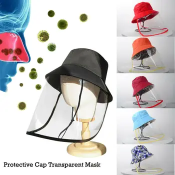 

2020 New Fahsion Outdoor Protective Cover Cap Dustproof Anti-Spitting Face Shield Fisherman Hats