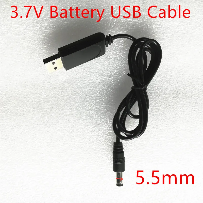 Бесплатная доставка 3 7 в батарея USB кабель зарядное устройство диаметр 5 мм