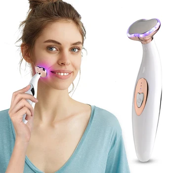 

Facial Mesotherapy Electroporation EMS LED Photon Face Lifting Tighten Wrinkle Removal Vibration Face Massager Beauty Machine