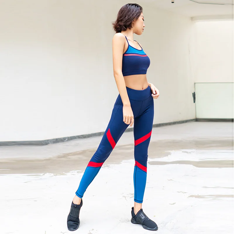 

Gym 2 Piece Set Workout Clothes for Women Sport Bra and Leggings Set yoga outfits for women sportswear athletic clothes gym sets