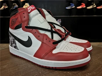 

Nike Air Jordan 1 High OG AJ1 Basketball Shoes Men Women Comfortable Sports Outdoor High Sneakers Jordan Sneakers,Size 36-46