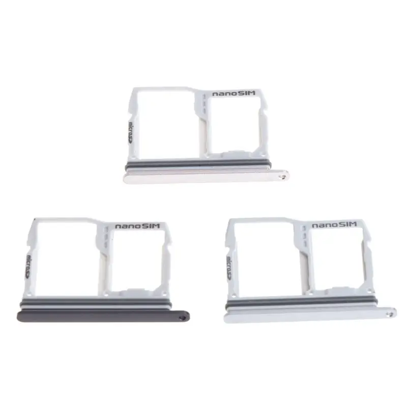 3 Colors Optional Metal SIM Card Tray Slot Holder + Micro SD Memory Sim Holder Adapter For G6 US997 VS988