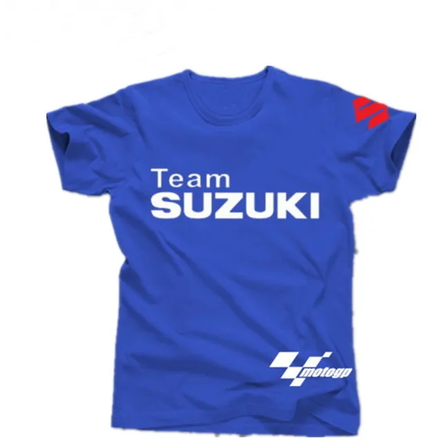 Летняя новая мода для Suzuki Motorsport GSX ROOD R MOTO Team Logo футболка мужская хлопковая с коротким рукавом пуловер Топы