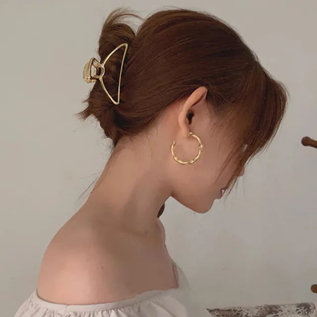 Женская заколка для волос в корейском минималистичном стиле