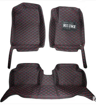 

Top quality mats! Custom special car floor mats for Right Hand Drive Jeep Cherokee 2019 waterproof car carpets for Cherokee 2019
