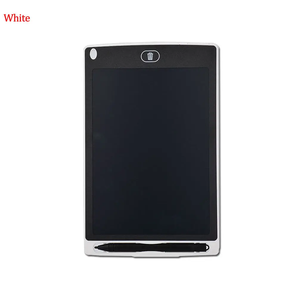 white 8,5 дюймов доска для рисования для детей электронный цифровой ЖК-планшет для рисования Графический блокнот для детей подарок высокое качество - Цвет: white