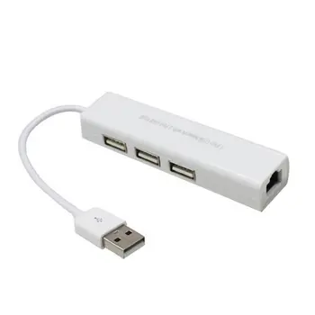 

USB 3.0 network card +3HUBusb transfer network interface Support hot swap,ACPI, PCI power management,PCI2.2 interface