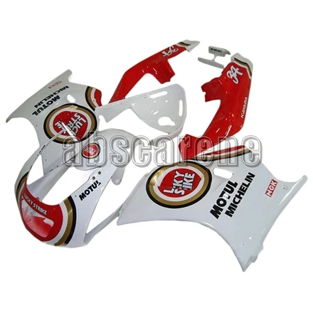 Выполните Обтекатели для Suzuki RGV250 VJ22 1990-1995 RGV250 VJ22 90 91 92 93 94 95 ABS Пластик мотоцикл кузов белого и красного цветов