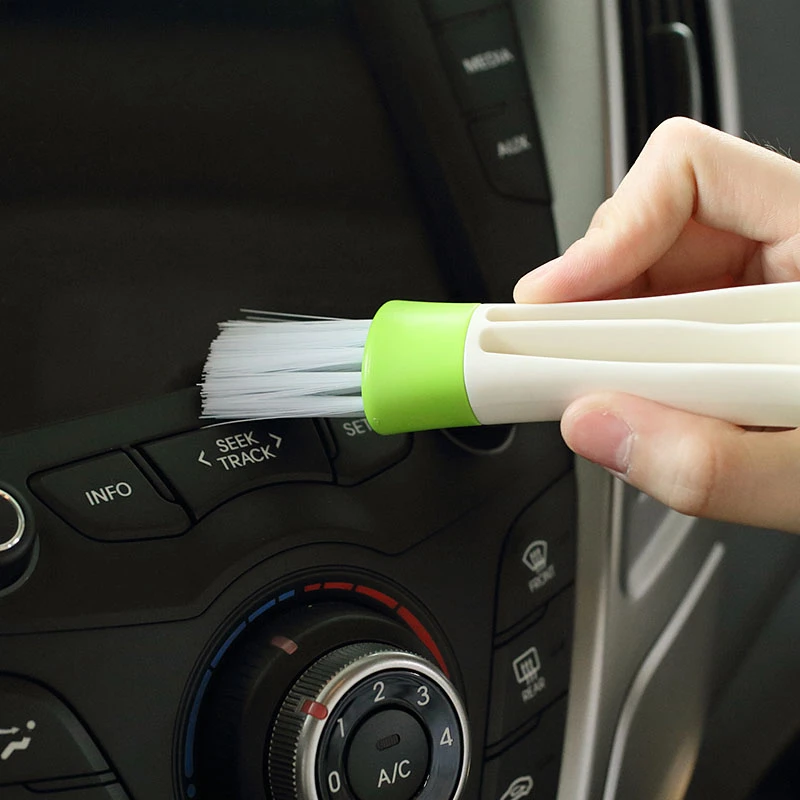 Car Accessories Multi-purpose Car Brush Car Air Conditioner Outlet Window PC Keyboard Desktop Kitchen Dust Cleaning Tool TSLM2