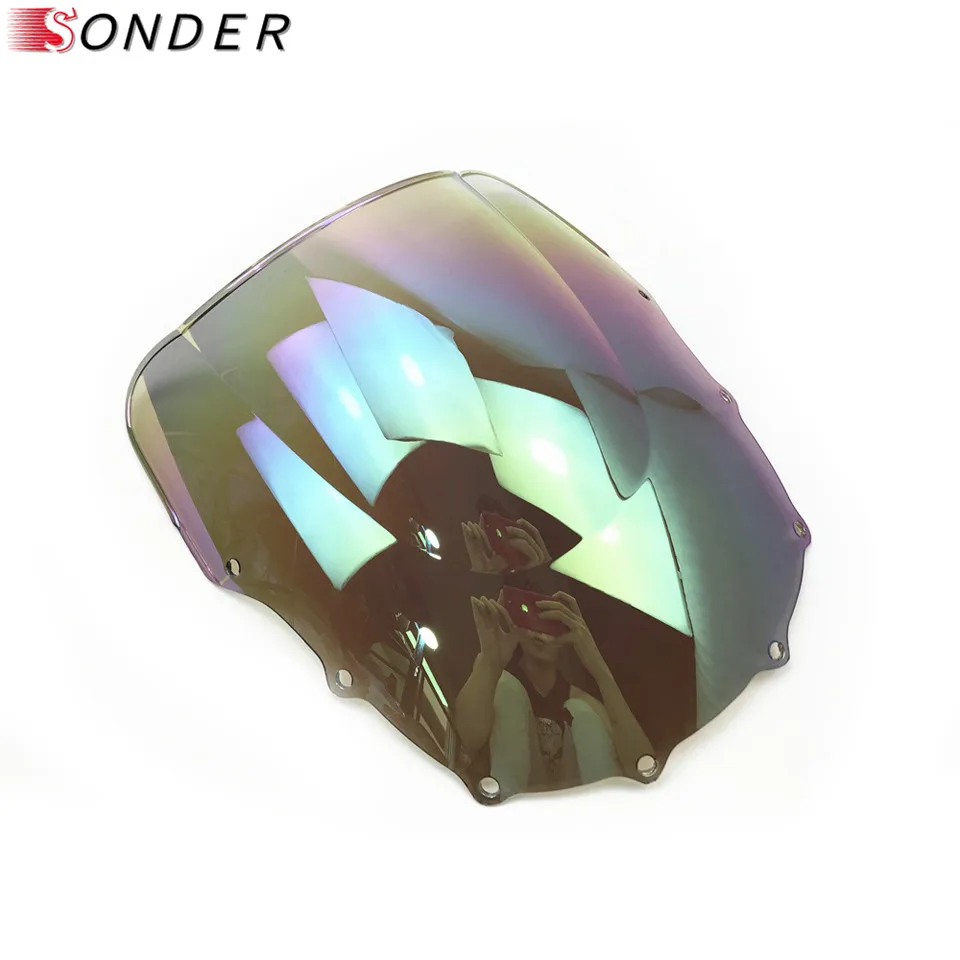 Screen For Kawasaki ZZR400 ZZR600 ZZR 400 ZZR 600 1993-2007 1993 1994 1995 1996 1997 1998 1999 2000 Windshield WindScreen
