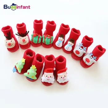 

infant sock for christmas socks baby newborn socks rubber soles slipper bebe toddler shoe sock with soles socks leather soles