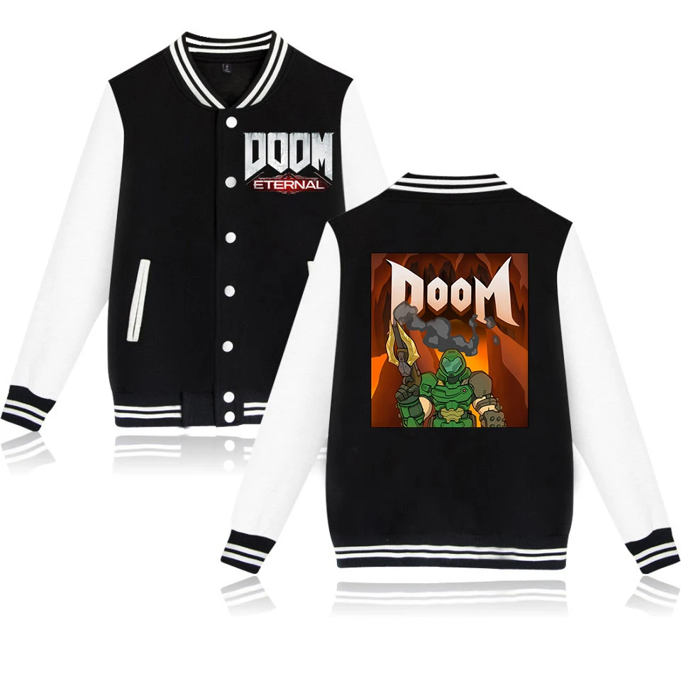 Latest Monster story Baseball Jacket  Hoodies Autumn & Winter Casual Unisex Sweatshirt Moletom Masculino