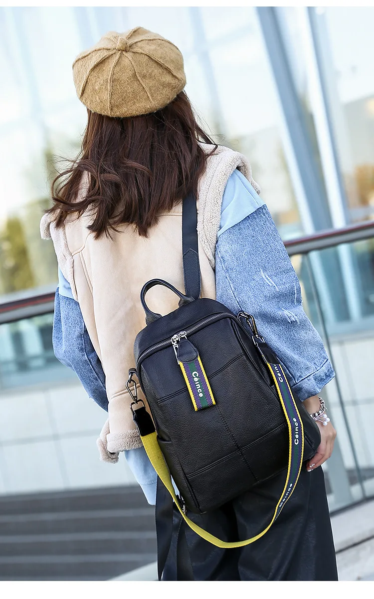 Backpack2020 новая двойная сумка через плечо большая Вместительная женская сумка через плечо многоцелевая дорожная сумка